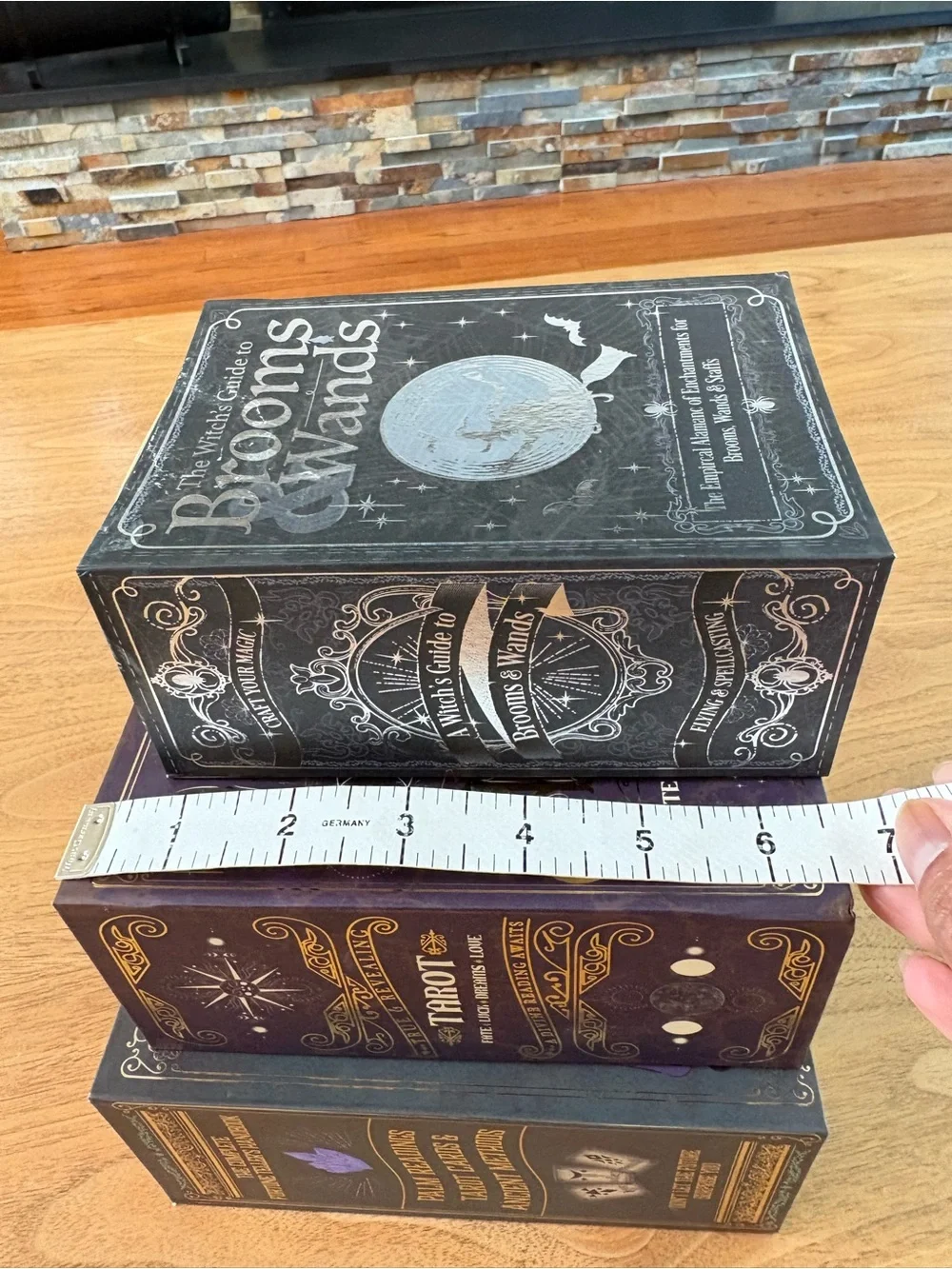 Trio of gift boxes